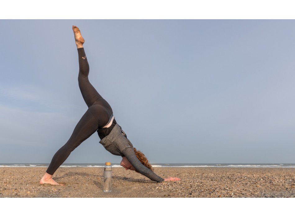 Bottiglia di vetro borosilicato Impact in bambù 750ml FullGadgets.com