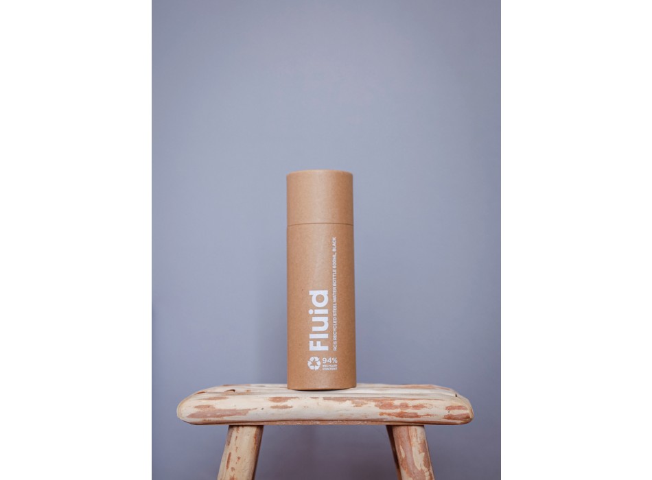 Bottiglia Fluid in acciaio riciclato RCS, 600ml FullGadgets.com