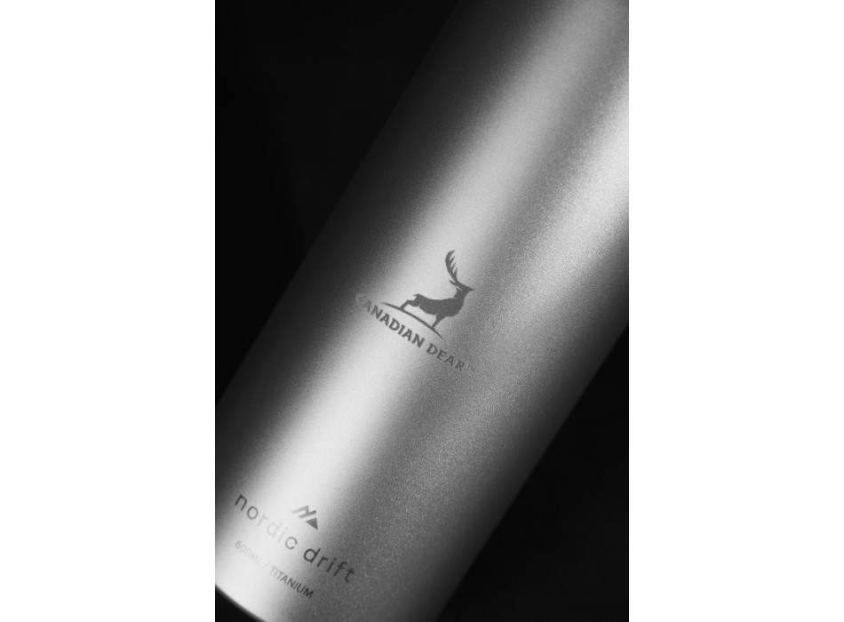 Bottiglia in titanio Nordic Drift Trail Ultra Light 600ML FullGadgets.com