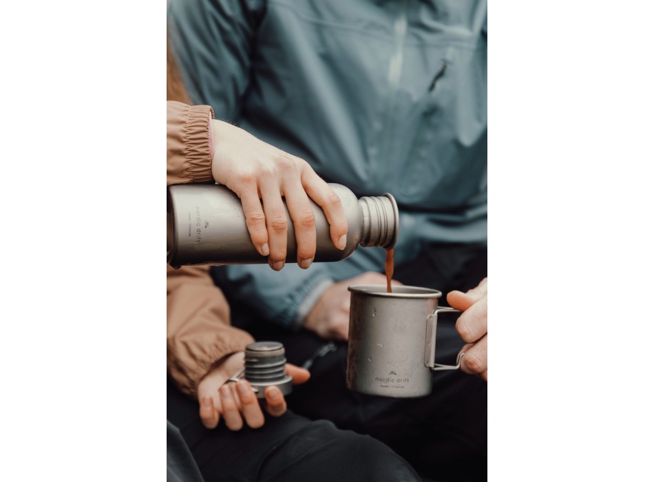 Bottiglia in titanio Nordic Drift Trail Ultra Light 600ML FullGadgets.com