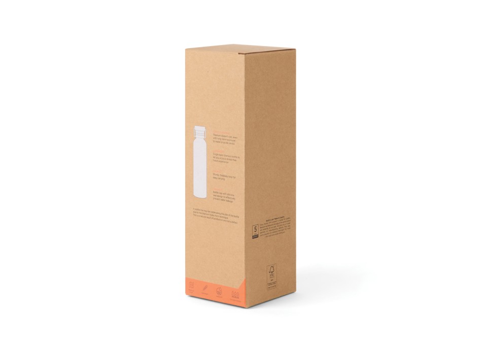 Bottiglia in titanio Nordic Drift Trail Ultra Light 600ML FullGadgets.com