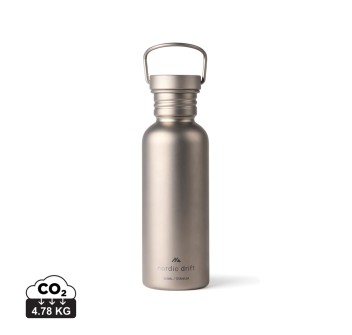 Bottiglia in titanio Nordic Drift Trail Ultra Light 600ML FullGadgets.com