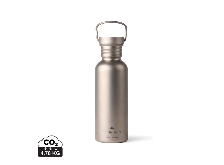 Bottiglia in titanio Nordic Drift Trail Ultra Light 600ML FullGadgets.com