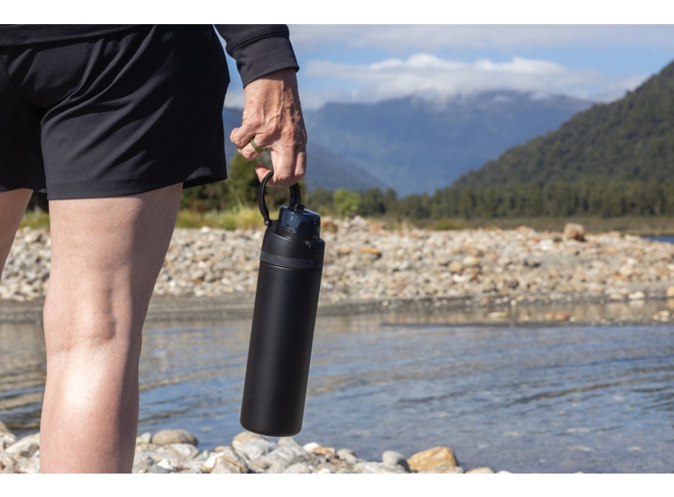 Bottiglia richiudibile Omni Sip in r-acciaio RCS 720ml FullGadgets.com