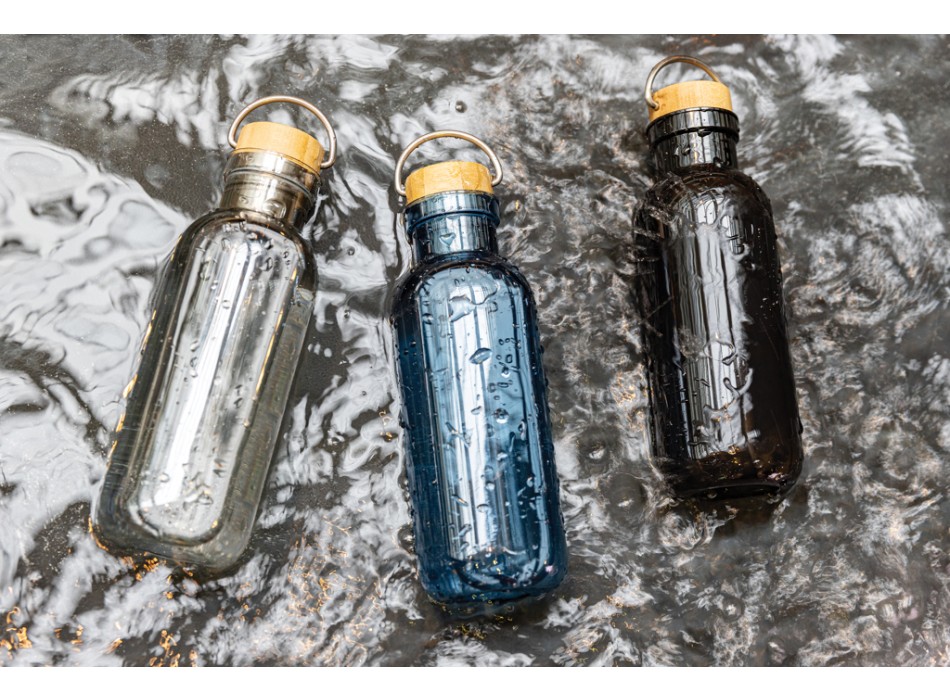 Bottiglia rPET RCS con manico e tappo in bambù 680ml FullGadgets.com