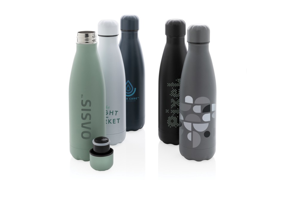 Bottiglia sottovuoto in acciaio tinta unita 500ml FullGadgets.com