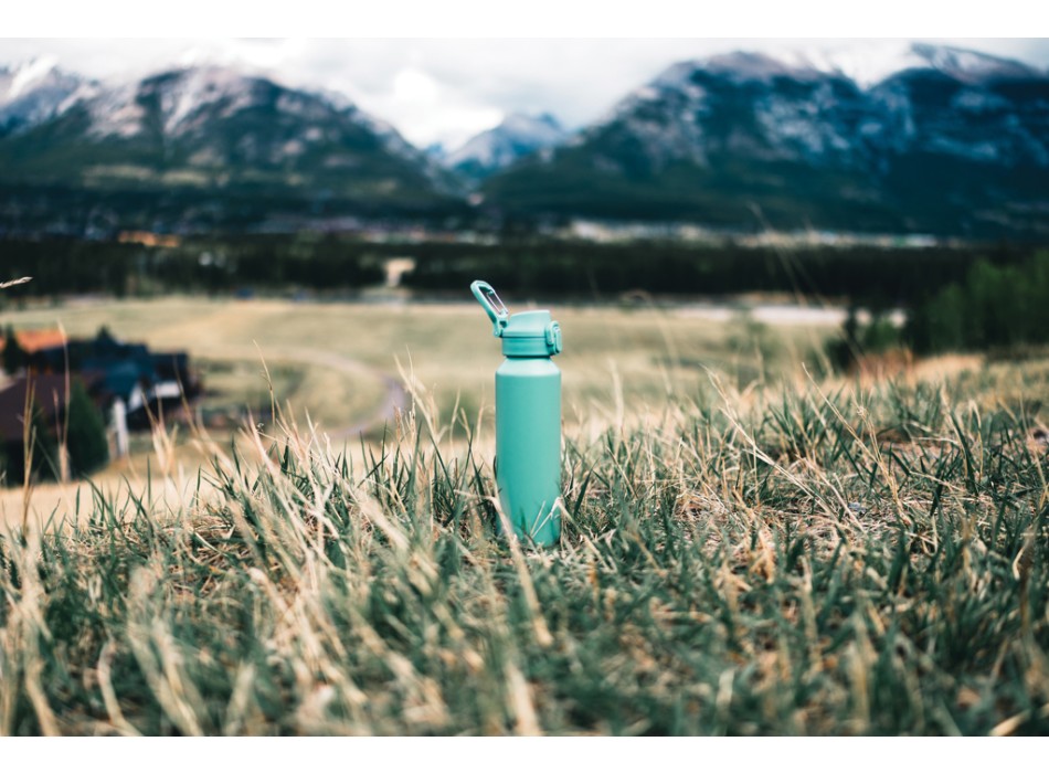 Bottiglia sport Via richiudibile in rAcciaio RCS 600ml FullGadgets.com