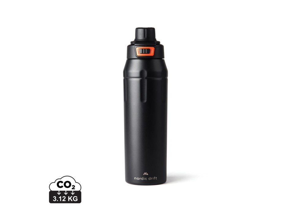 Bottiglia sportiva ermetica richiudibile Nordic Drift Trail FullGadgets.com