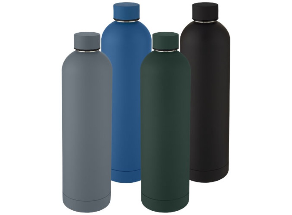 Bottiglia Spring da 1 litro con isolamento sottovuoto in rame FullGadgets.com