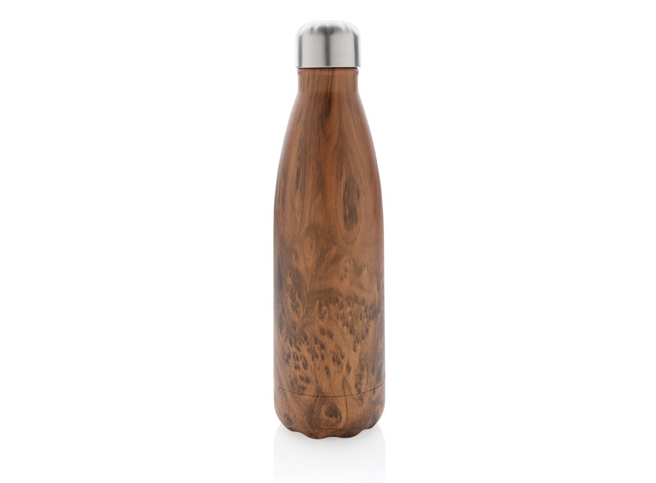 Bottiglia termica con texture wood 500ml FullGadgets.com