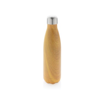 Bottiglia termica con texture wood 500ml FullGadgets.com