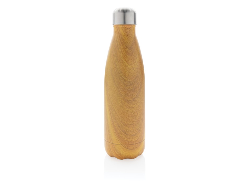 Bottiglia termica con texture wood 500ml FullGadgets.com