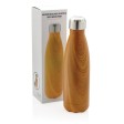 Bottiglia termica con texture wood 500ml FullGadgets.com
