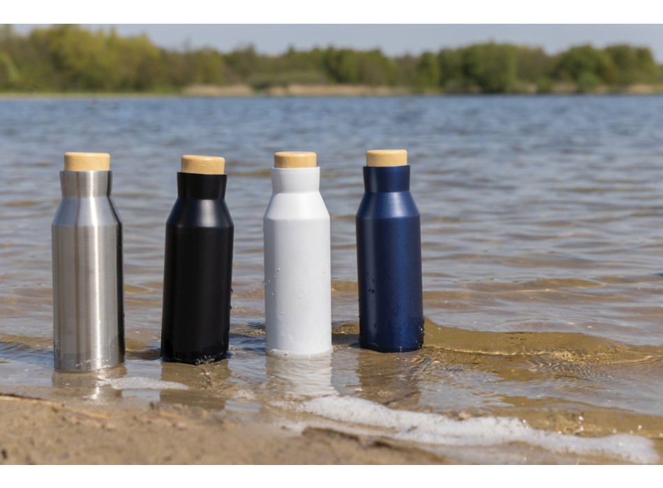 Bottiglia termica Gaia in acciaio riciclato RCS 600ml FullGadgets.com