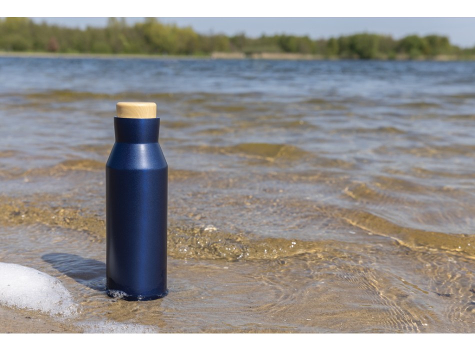 Bottiglia termica Gaia in acciaio riciclato RCS 600ml FullGadgets.com