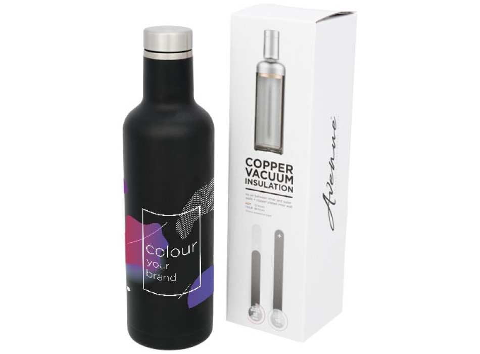Bottiglia termica Pinto con isolamento sottovuoto in rame da 750 ml FullGadgets.com