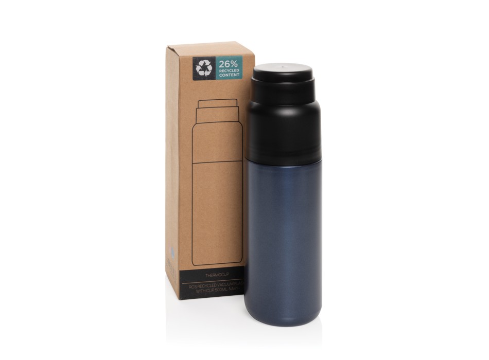Bottiglia termica Thermocup RCS con bicchiere, 500ML FullGadgets.com