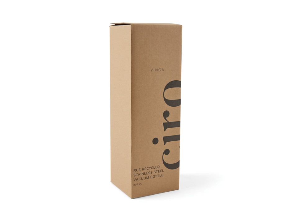 Bottiglia termica VINGA Ciro in rAcciaio RCS 800ml FullGadgets.com