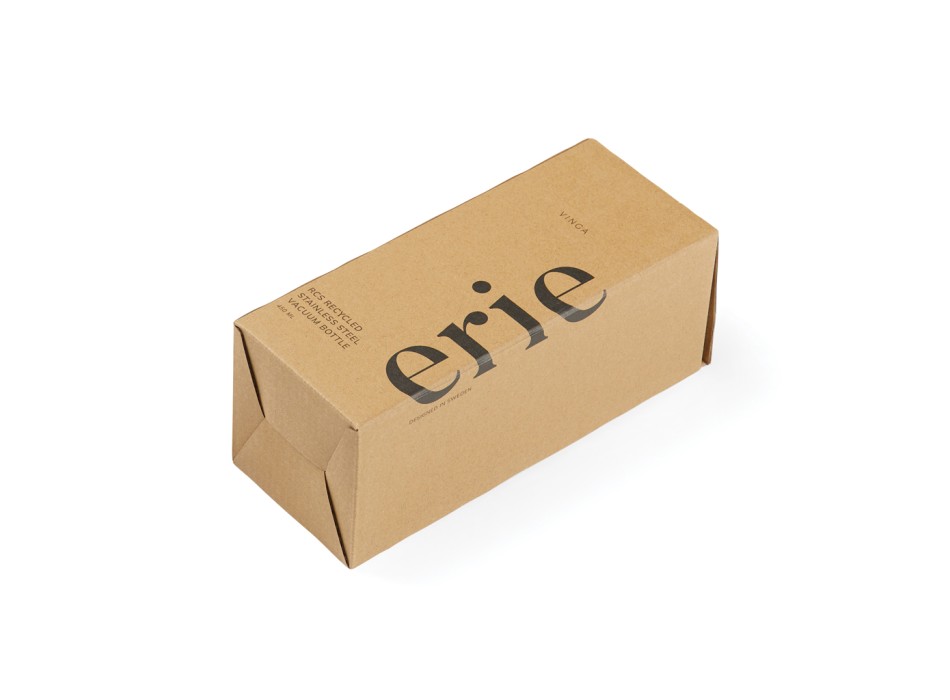 Bottiglia termica VINGA Erie in acciaio riciclato RCS 450 ml FullGadgets.com