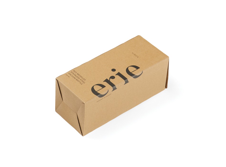 Bottiglia termica VINGA Erie in acciaio riciclato RCS 450 ml FullGadgets.com