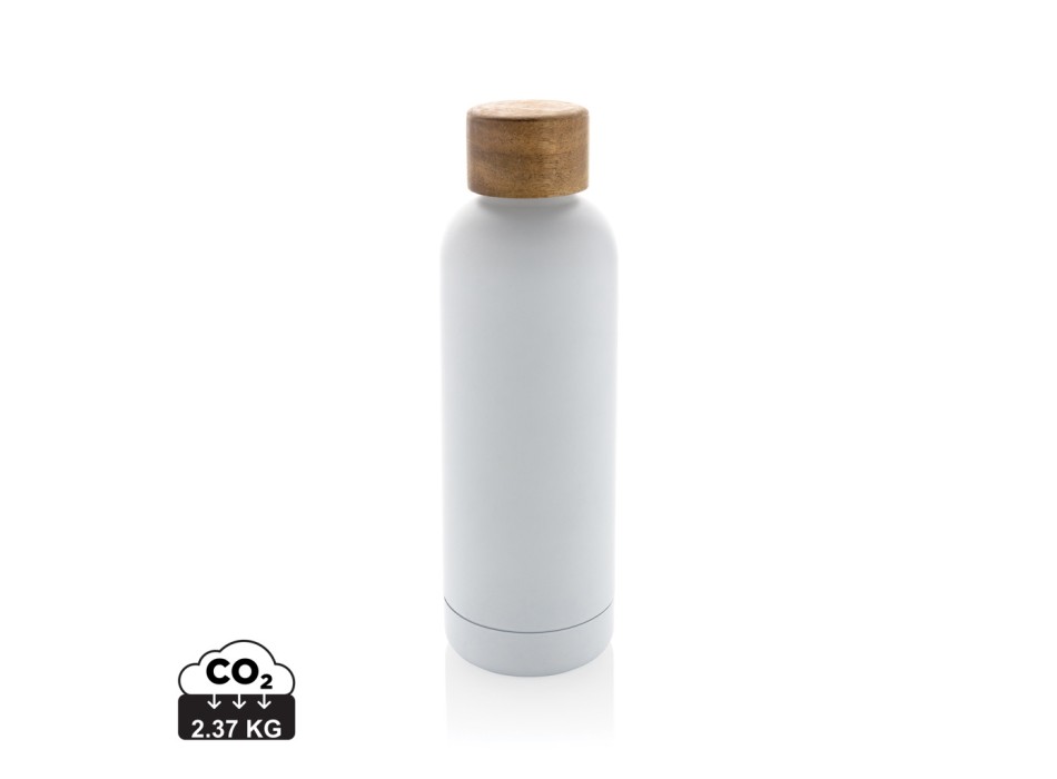 Bottiglia termica Wood in acciaio riciclato  certificato RCS FullGadgets.com