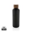 Bottiglia termica Wood in acciaio riciclato  certificato RCS FullGadgets.com