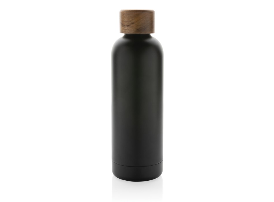 Bottiglia termica Wood in acciaio riciclato  certificato RCS FullGadgets.com