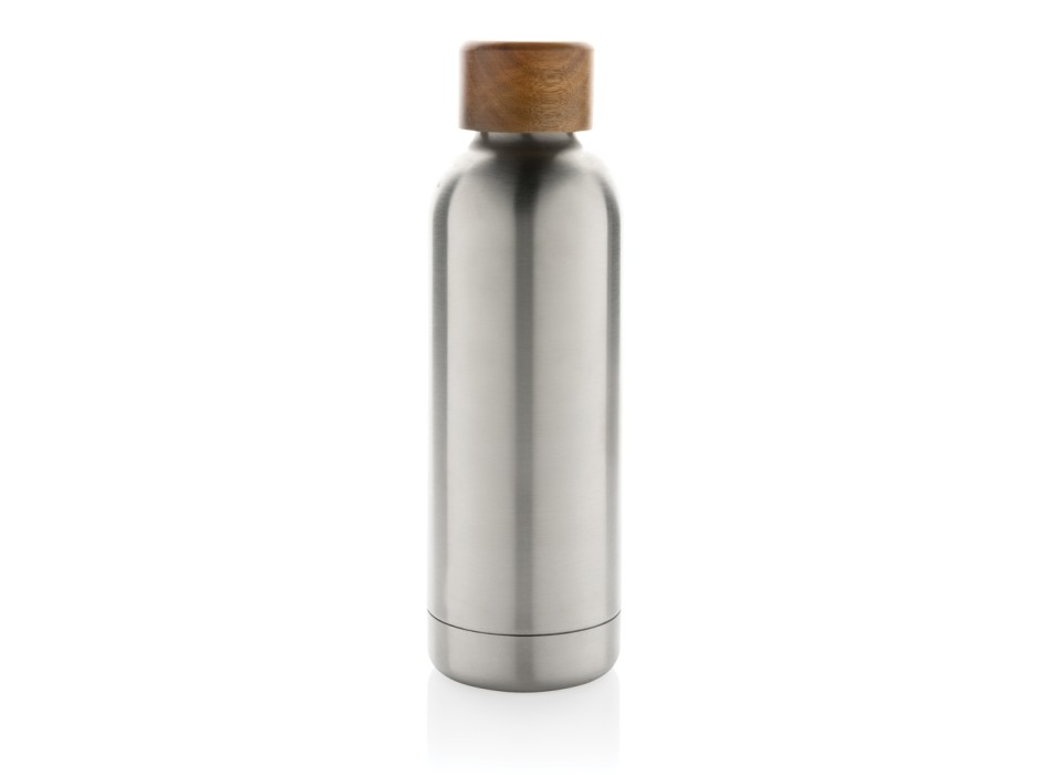 Bottiglia termica Wood in acciaio riciclato  certificato RCS FullGadgets.com