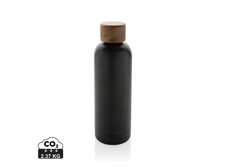 Bottiglia termica Wood in acciaio riciclato  certificato RCS FullGadgets.com