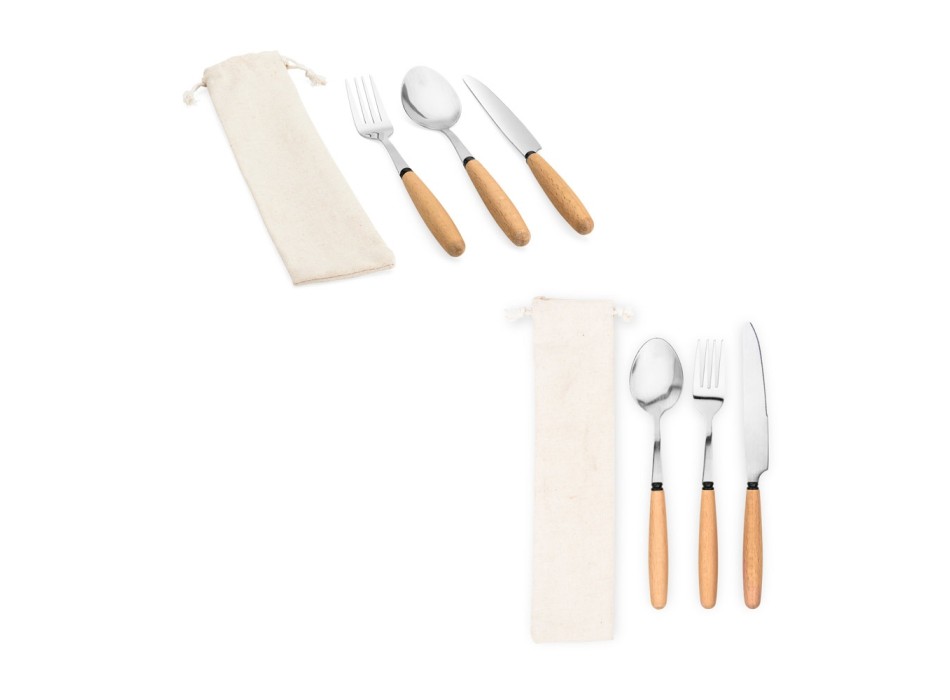 BOULUD. Set da 3 pezzi in legno di acacia FullGadgets.com
