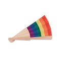 BOWFAN - Ventaglio in legno arcobaleno FullGadgets.com