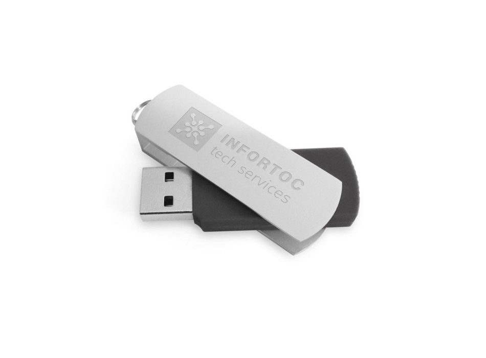 BOYLE 8GB. Chiavetta USB da 8 GB con clip in metallo FullGadgets.com