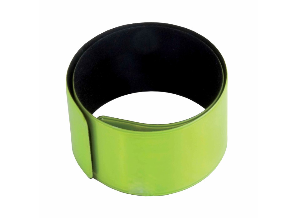Bracciale di sicurezza "Clic clac" in poliestere catarifrangente e PVC FullGadgets.com