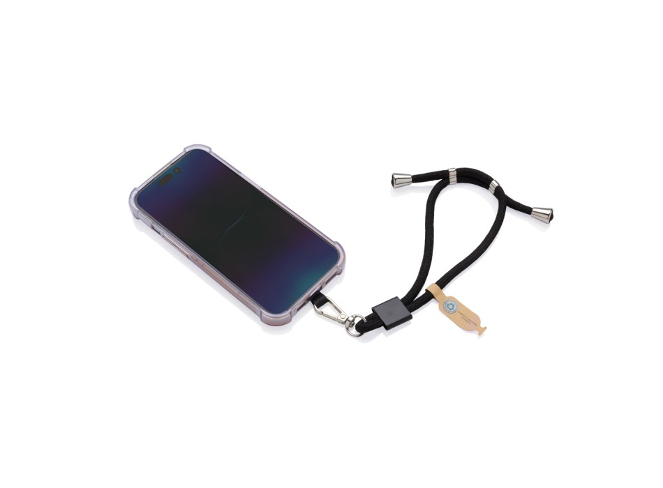 Bracciale regolabile porta telefono CarryLoop in rPET RCS FullGadgets.com
