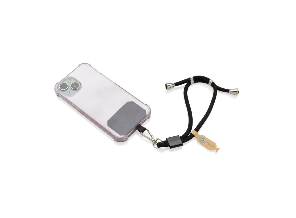 Bracciale regolabile porta telefono CarryLoop in rPET RCS FullGadgets.com