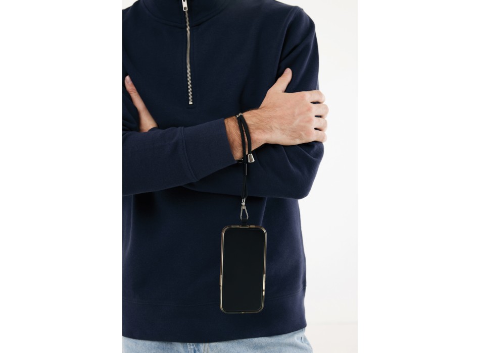Bracciale regolabile porta telefono CarryLoop in rPET RCS FullGadgets.com