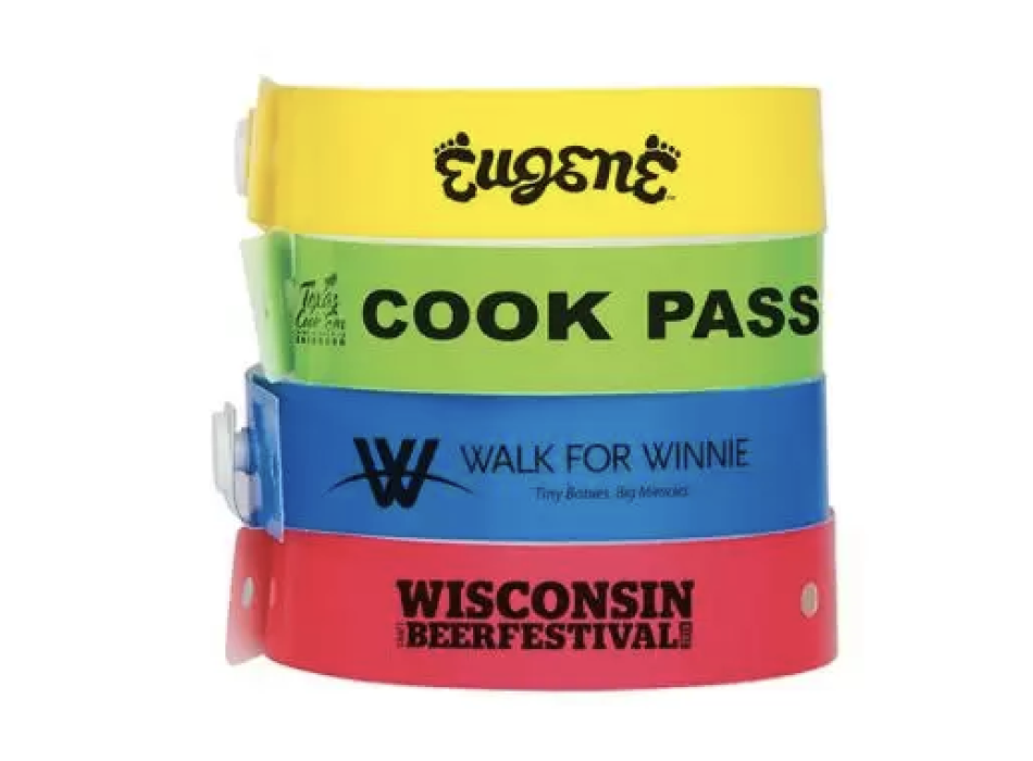 Braccialetti Monouso In Vinile Personalizzabili FullGadgets.com