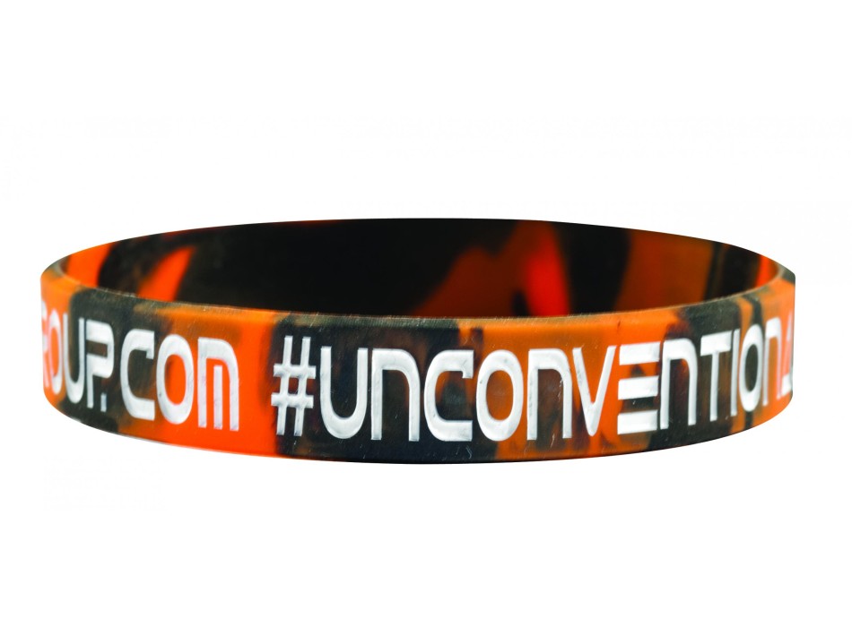 Braccialetti silicone colori miscelati FullGadgets.com