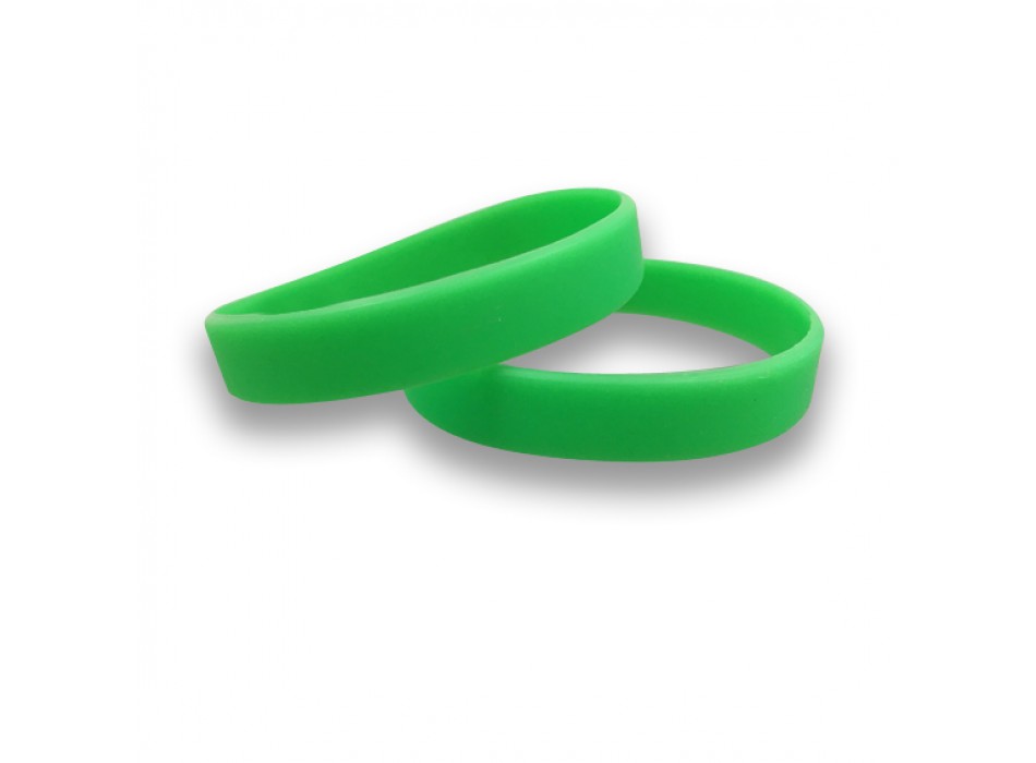 GSCSP braccialetti silicone personalizzabili bracciali fluorescenti per  feste braccialetto semiperdo bambini-verde