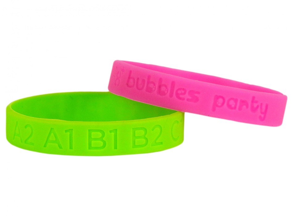 Braccialetti silicone incisi FullGadgets.com