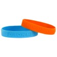 Braccialetti silicone logo a rilievo FullGadgets.com