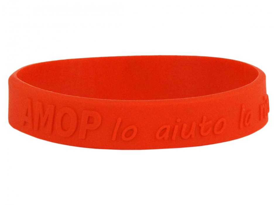 Braccialetti silicone logo a rilievo FullGadgets.com