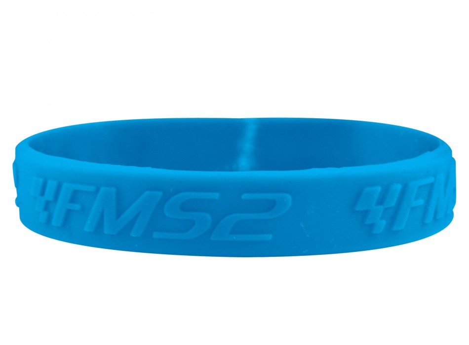 Braccialetti silicone logo a rilievo FullGadgets.com