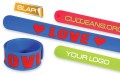 Braccialetti Slap Silicone Personalizzabili