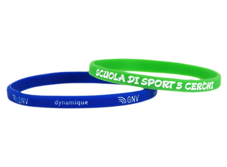 Braccialetti SLIM in silicone  FullGadgets.com