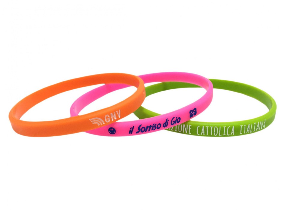 Braccialetti SLIM in silicone  FullGadgets.com