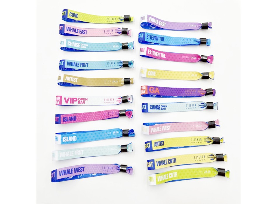 Braccialetto identificativi ECO in RPET FullGadgets.com