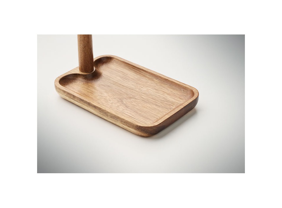 BRANCA - Portachiavi in legno d'acacia FullGadgets.com