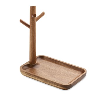 BRANCA - Portachiavi in legno d'acacia FullGadgets.com