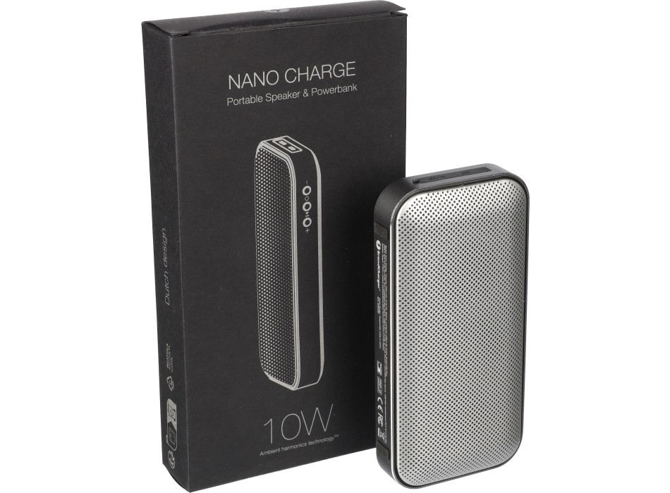 BrandCharger Nano Charge wireless speaker FullGadgets.com